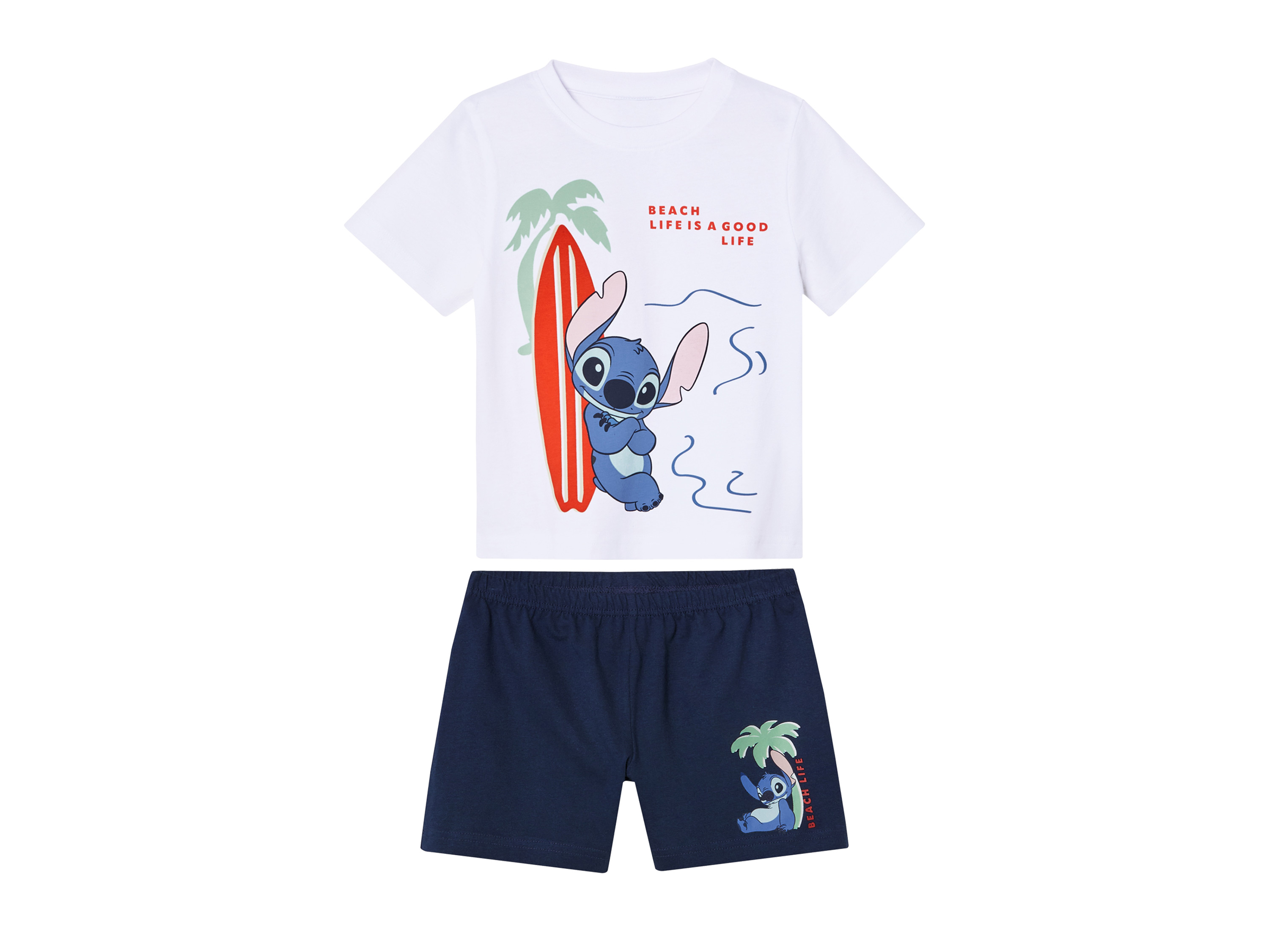 Piżama dziecięca z bawełny Stitch, 110/116