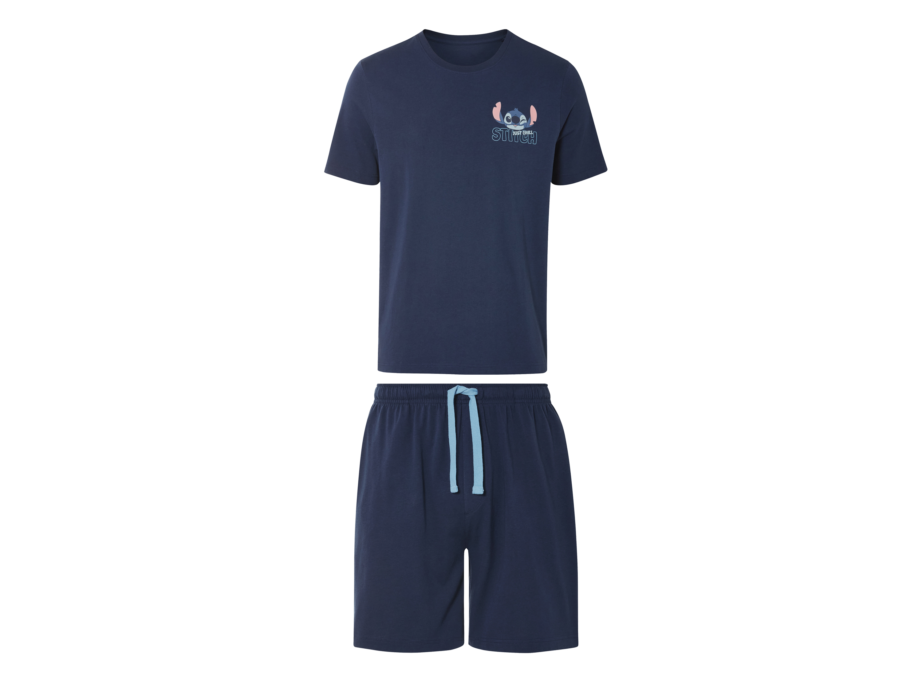 Piżama męska z bawełną Stitch, XL 56/58