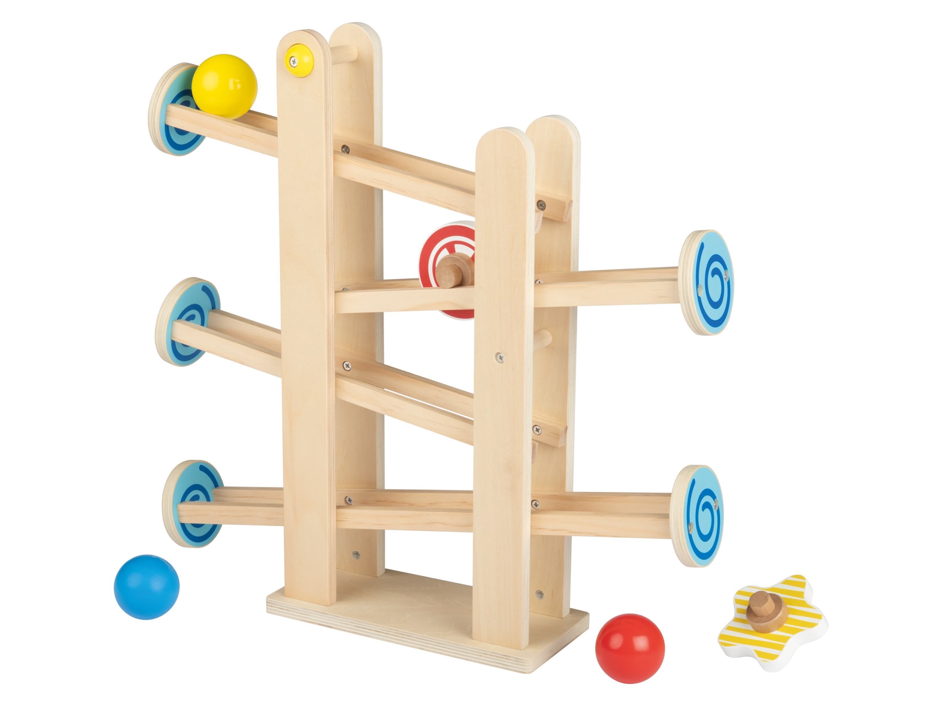 Playtive Tor kulkowy z drewna Kaskada