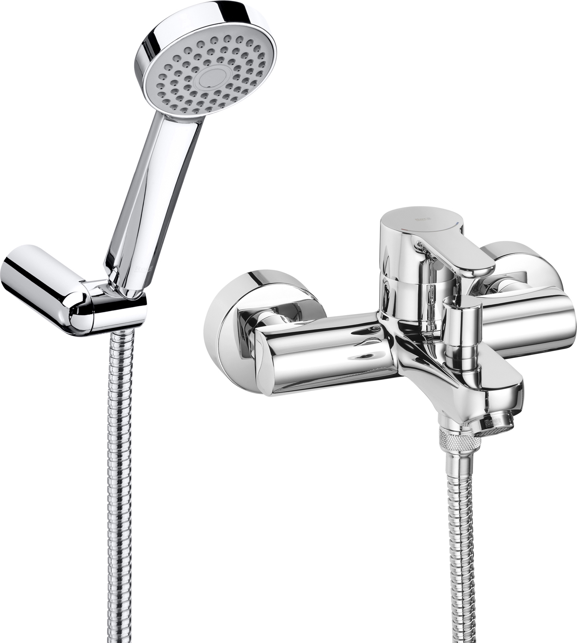 Darmowa Dostawa - Bateria wannowo-prysznicowa ścienna chrom Roca L-20 A5A0109C02