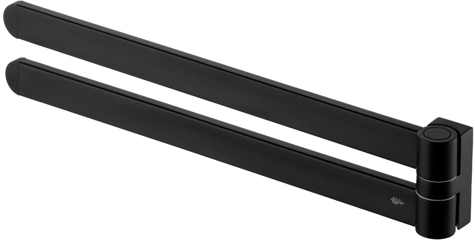 Darmowa Dostawa - Wieszak na ręcznik czarny BISK Futura black 02968