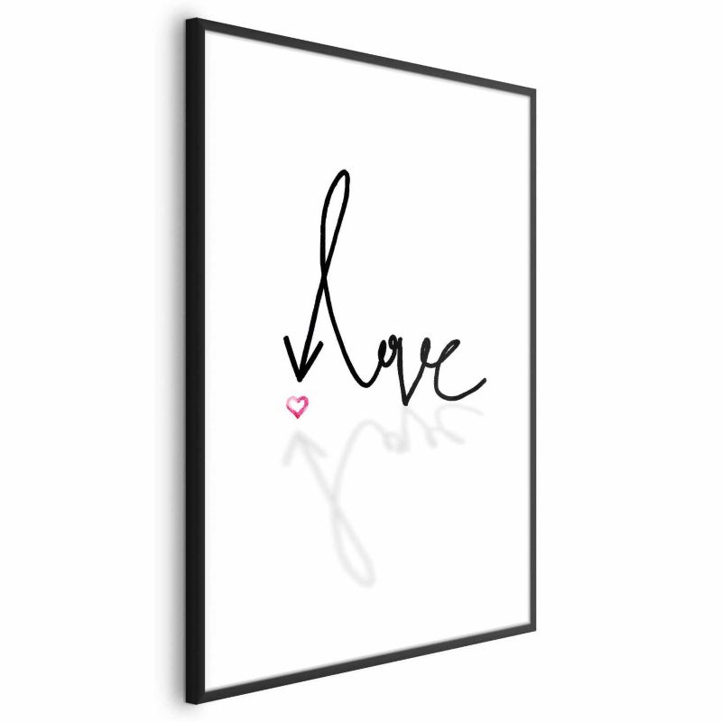 Plakat Artgeist To jest miłość 40x60 cm z ramą czarną 1 szt