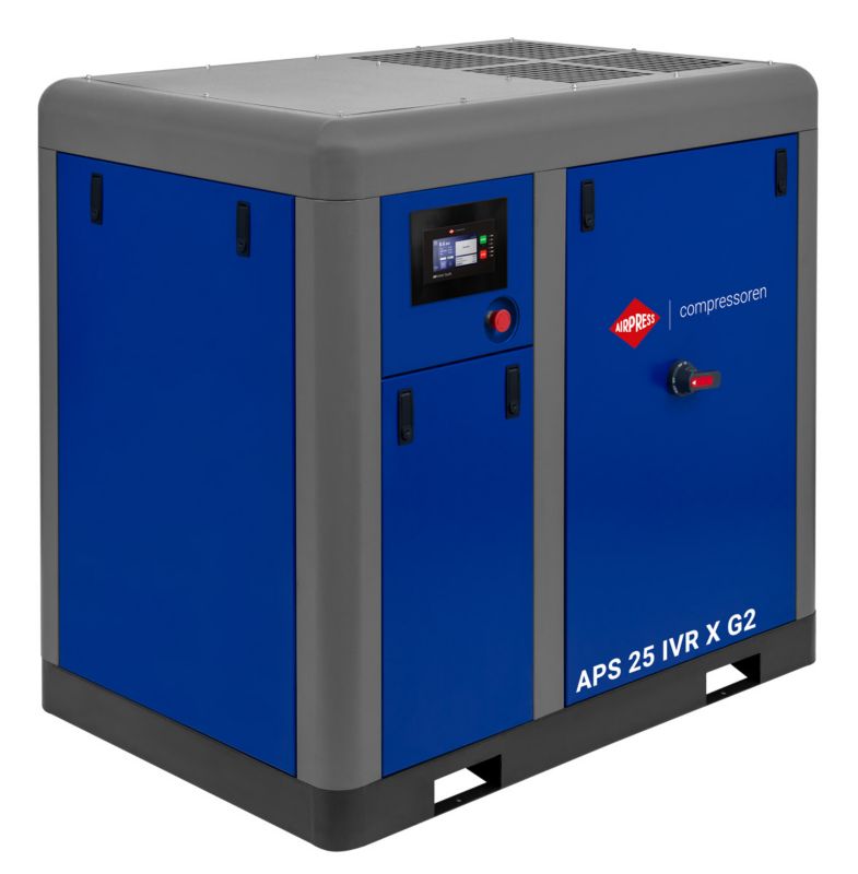Kompresor śrubowy Airpress APS 25 IVR X G2 10 bar 25 KM/18.5 kW 850-2800 l/min 1 szt.