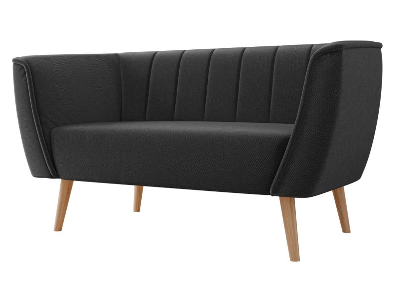 Sofa MIRJAN 24 nowoczesna Pas 2 ciemny szary 1 szt.