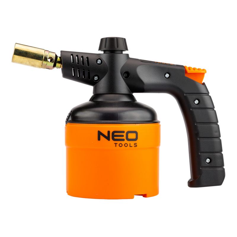 Lampa lutownicza NEO TOOLS gazowa na naboje 190g, zapłon piezo, 1 szt