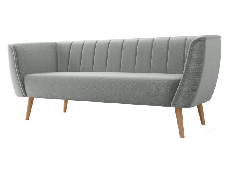 Sofa MIRJAN 24 nowoczesna Pas 3 jasny szary 1 szt.