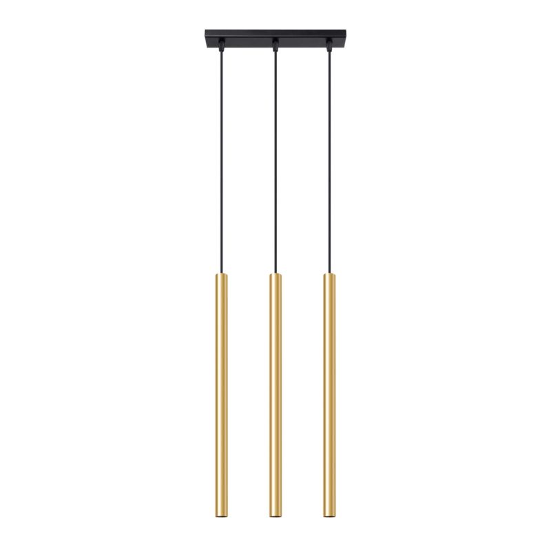 Lampa wisząca Sollux Lighting PASTELO 3L złoty połysk 1 szt.
