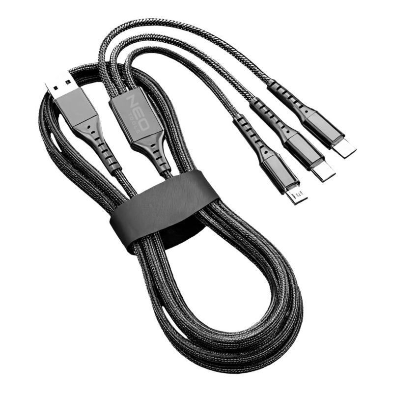 Kabel 3 w 1 NEO TOOLS 1,2m 1 szt