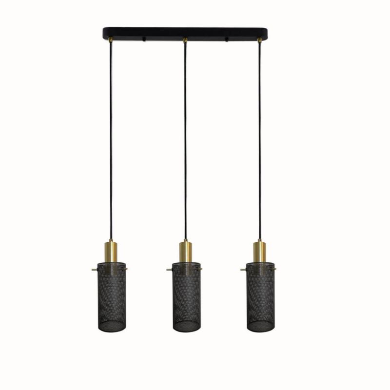 Lampa wisząca Light Prestige Tirana 3 czarna 3 x E27 1 szt.