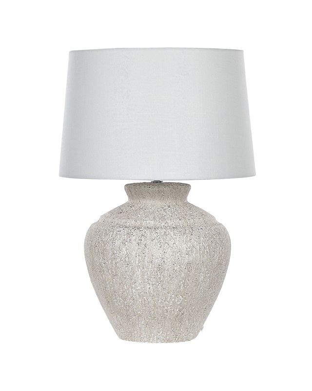 Lampa stołowa Caine Ceramika Biały 1 szt.