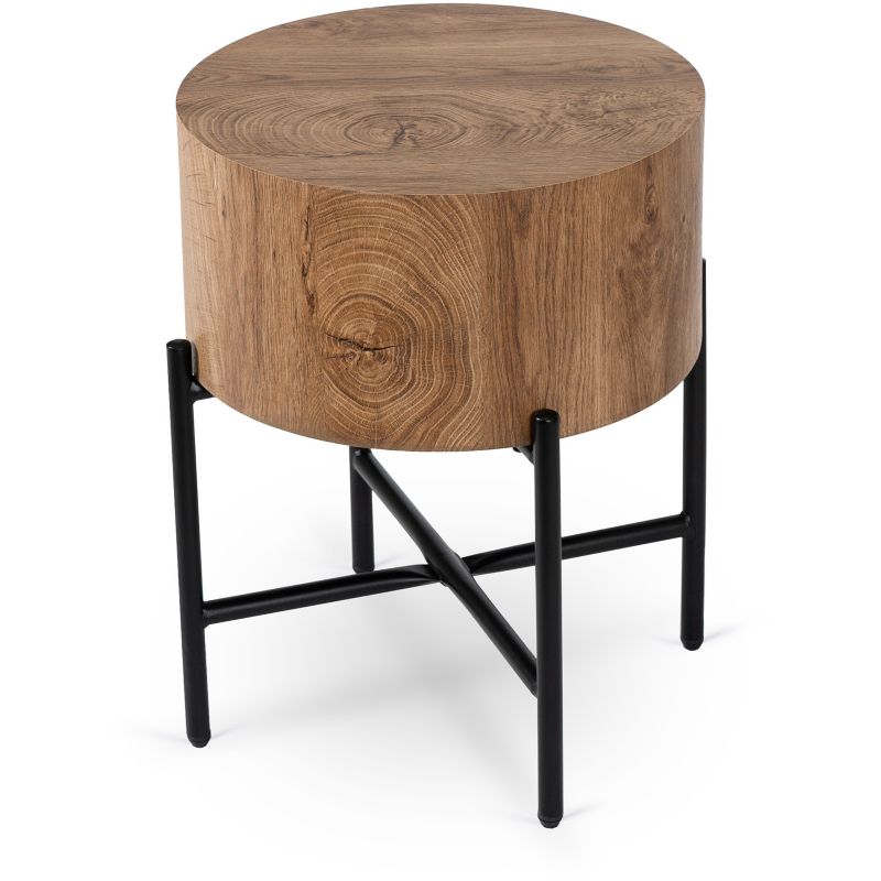 Stolik Kawowy Ceves 39,5 cm Mebel Elite Dąb 1 szt