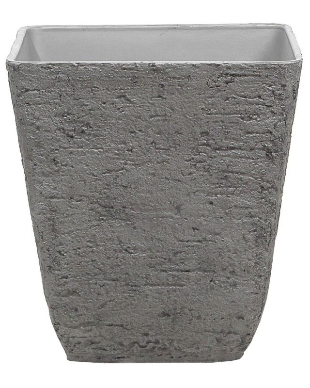 Doniczka 49 x 49 x 53 cm szara Delos 1 szt.