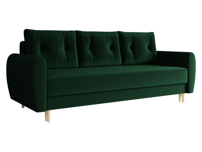 Sofa MIRJAN 24 do salonu Palermo butelkowa zieleń 1 szt.