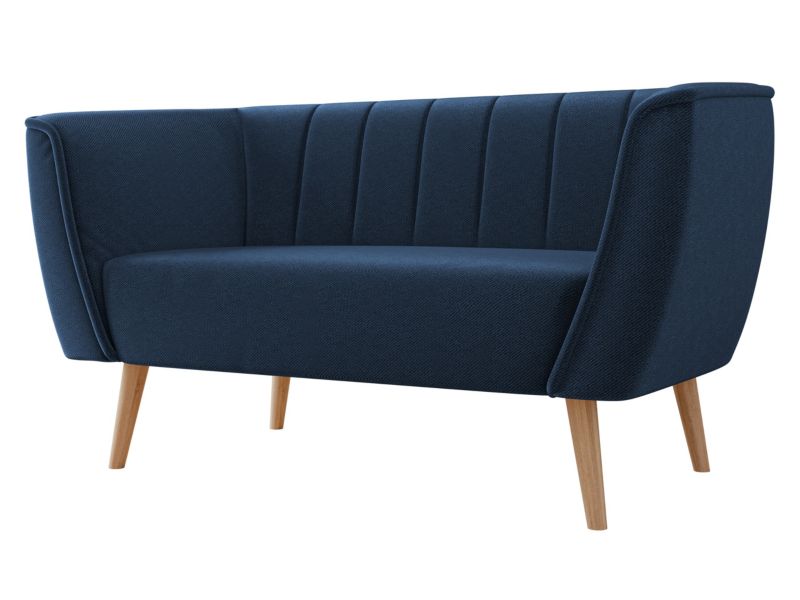 Sofa MIRJAN 24 nowoczesna Pas 2 ciemny szafir 1 szt.