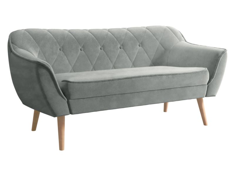 Sofa MIRJAN 24 nowoczesna Skand 2 jasny szary 1 szt.