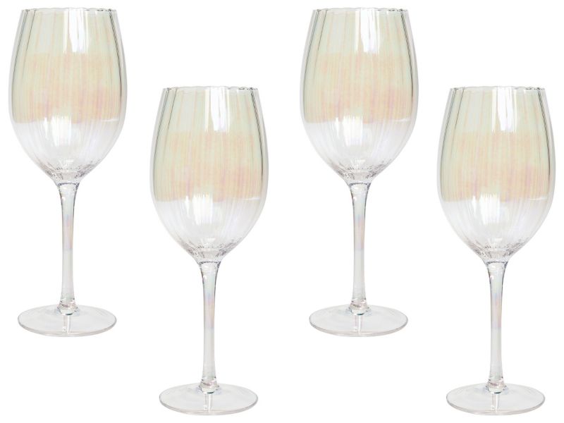 Zestaw 4 kieliszków do wina Morganite 530 ml Przezroczysty 1 kpl