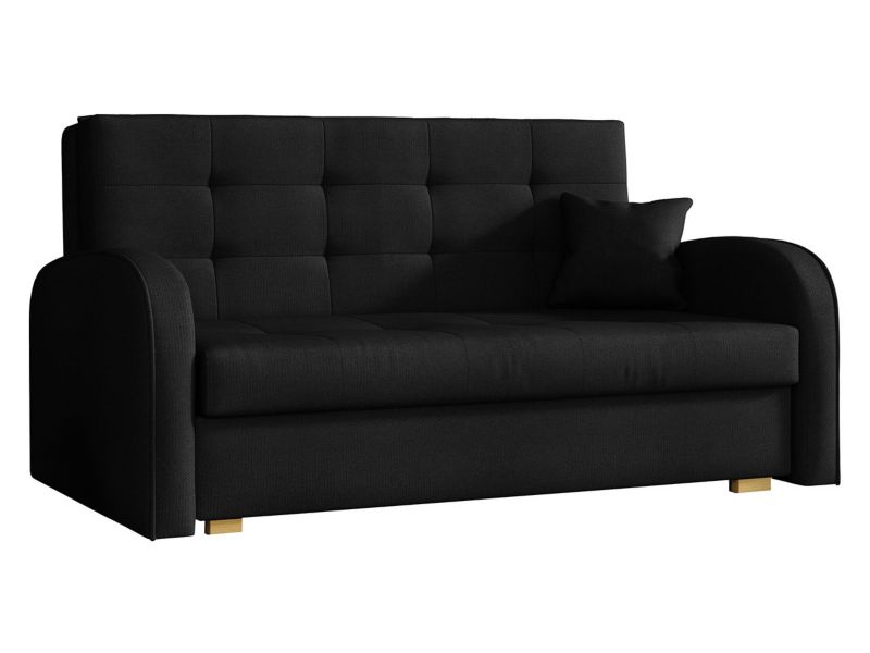 Kanapa MIRJAN 24 do salonu Viva Gold III czarny 1 szt.