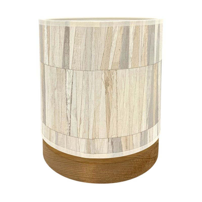 Drewniana Lampa Stołowa SPOT Light 1xE27 Max.25W Drewno Sosnowe FSC z beżowym wykończeniem, Polski Producent 1szt.