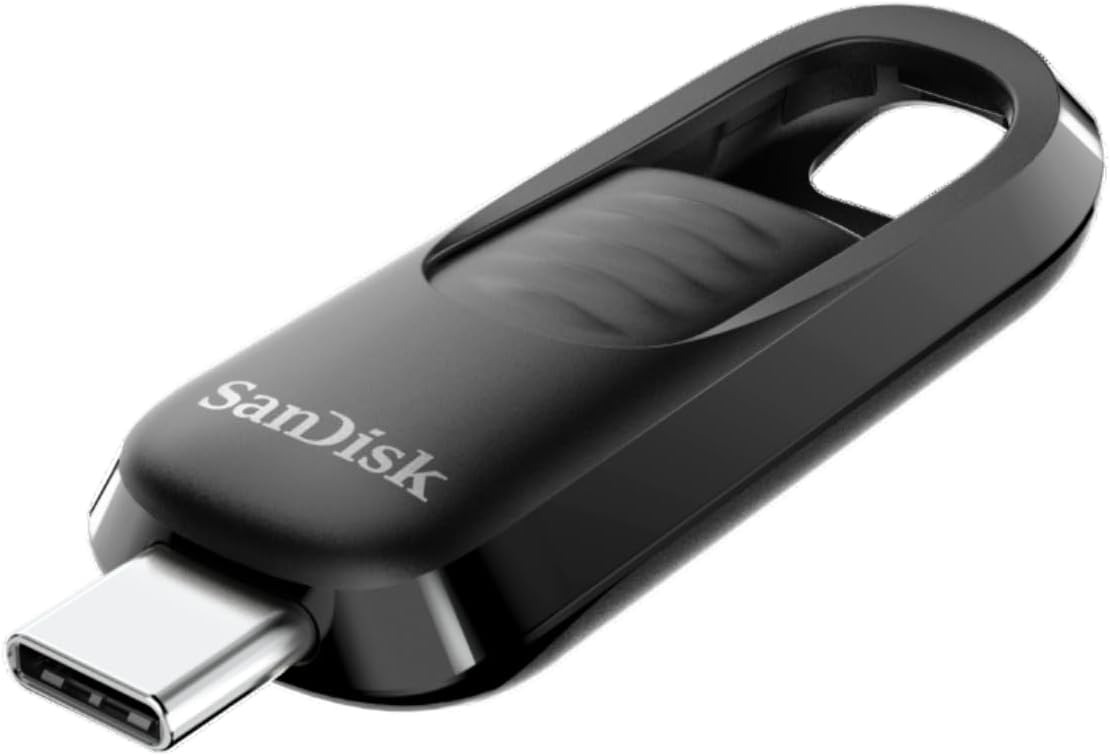 SANDISK USB-C 3.0 Pendrive SLIDER 128GB SDCZ480-128G-G46 - Henryx24