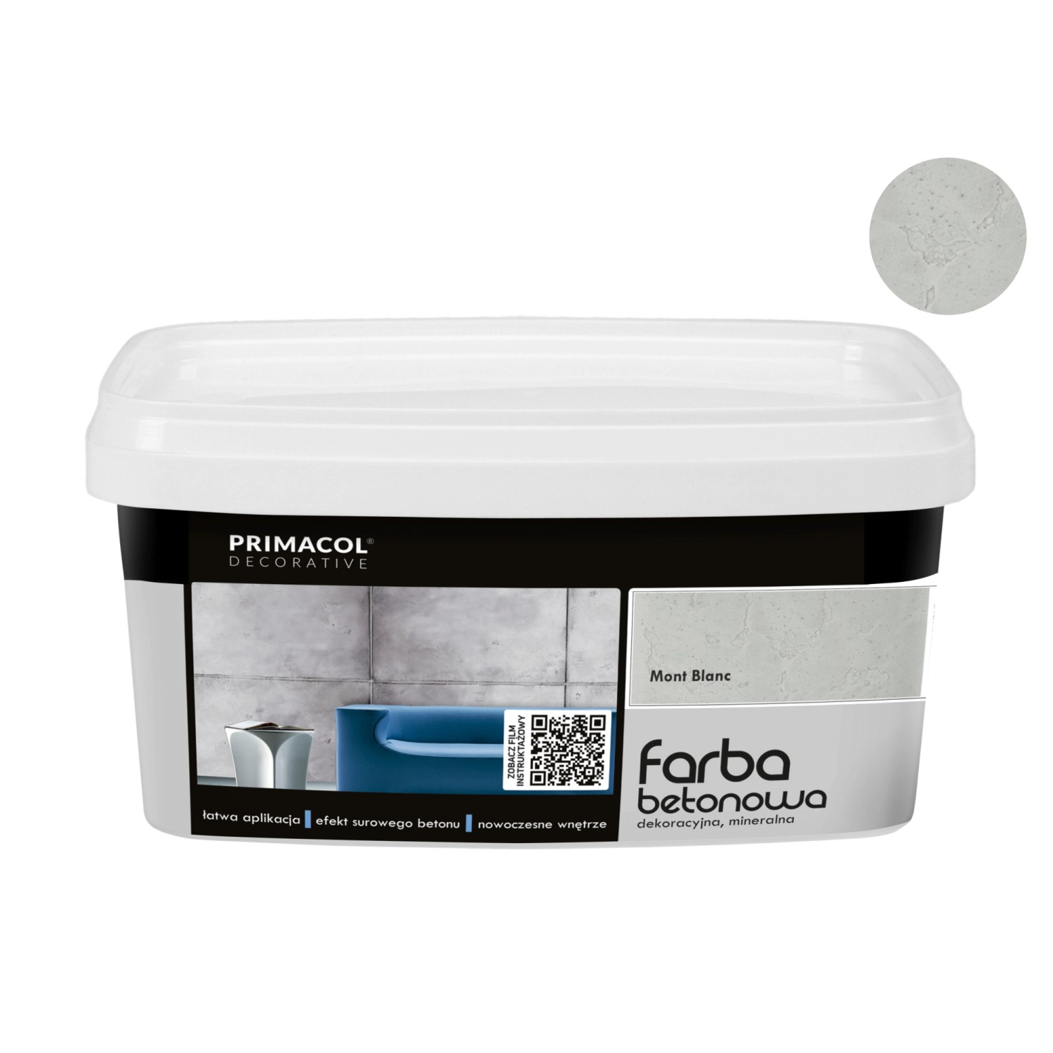 Primacol Farba betonowa Mount Blanc 8 kg