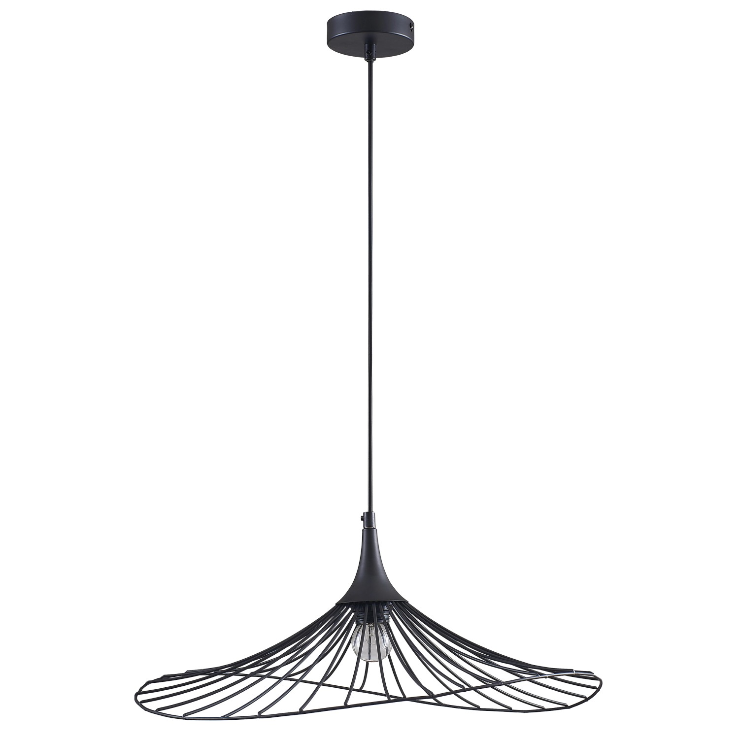 Goldlux Lampa wisząca Arielle 1x20W E27 czarna