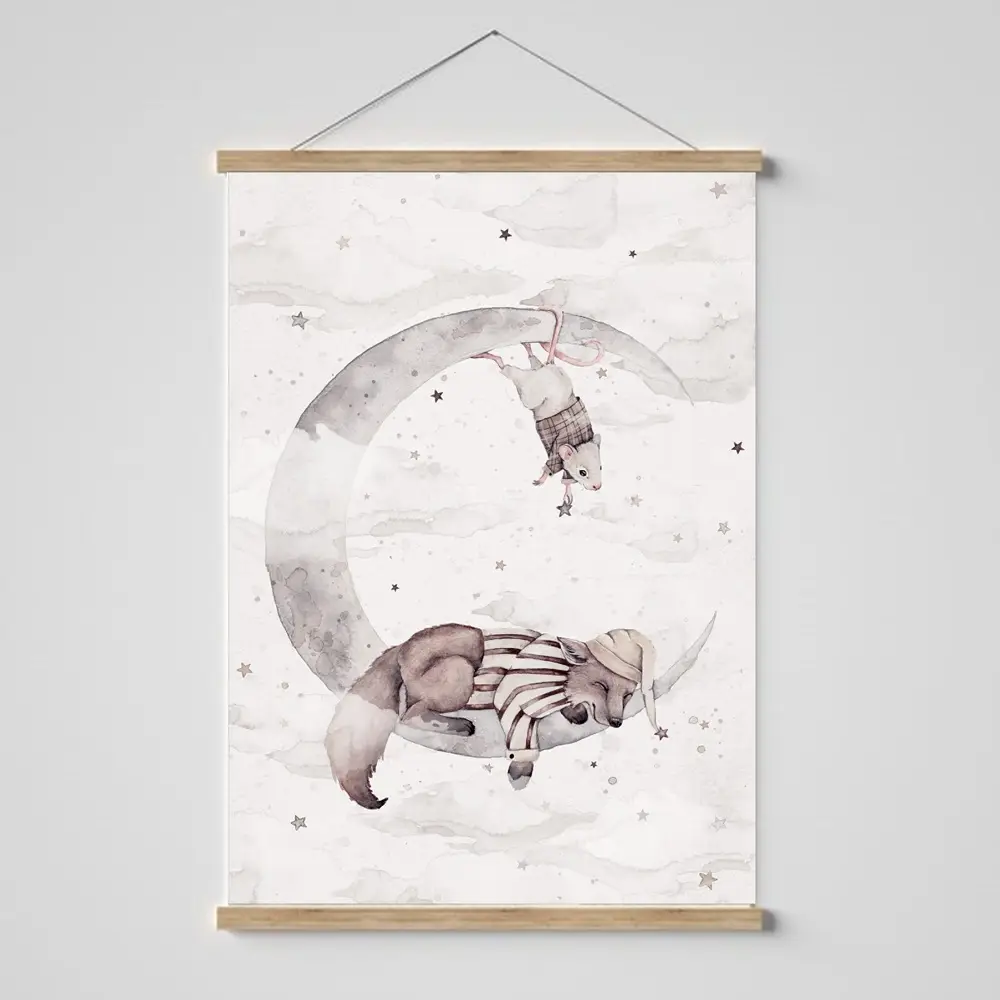 Plakat Dreamers Księżyc - Sam plakat A4