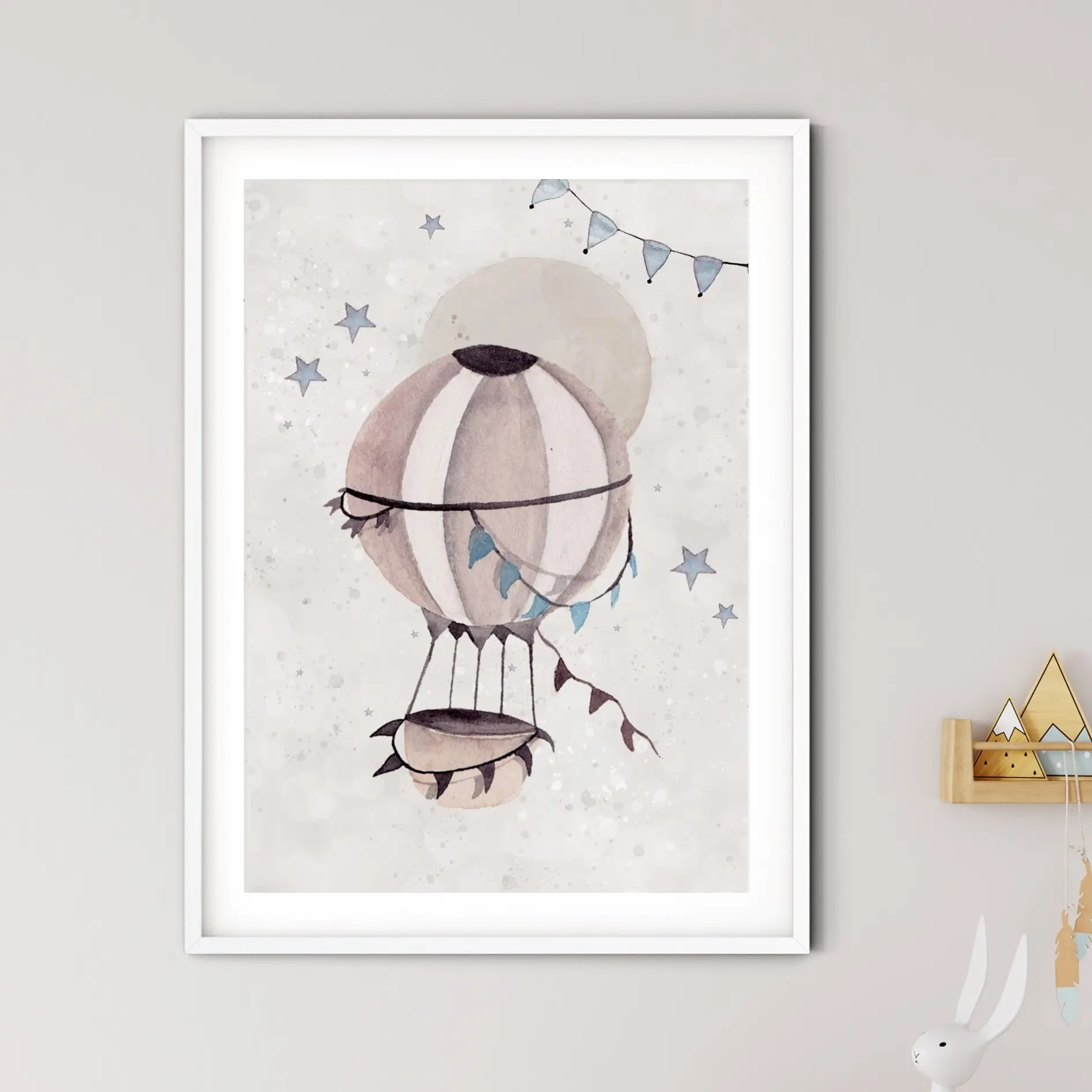 Plakat Baśniowy Cyrk - Balon - Sam plakat A3