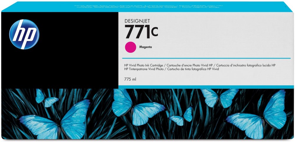 Tusz HP 771C (B6Y09A), 775ml, magenta (purpurowy)