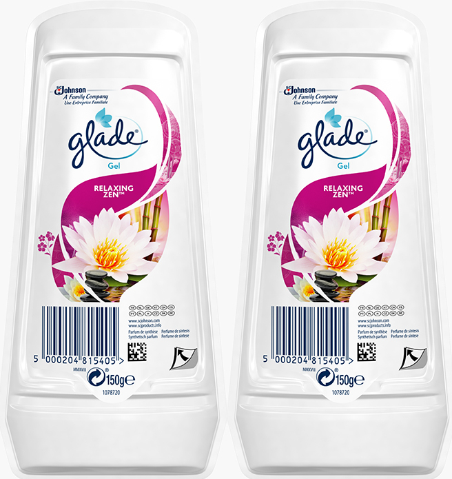 2x odświeżacz powietrza Glade by Brise, japoński ogród, żel, 150g