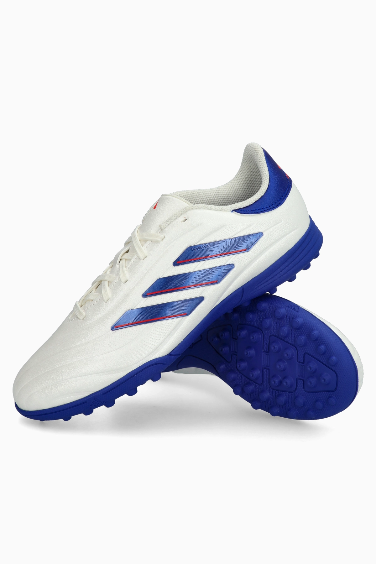 Turfy adidas Copa Pure II League TF Junior - Biały