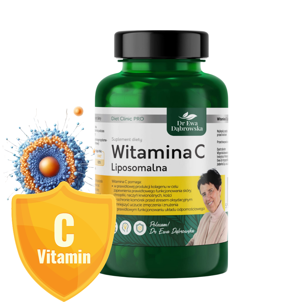 Witamina C Liposomalna 120kaps. Dr Ewa Dąbrowska