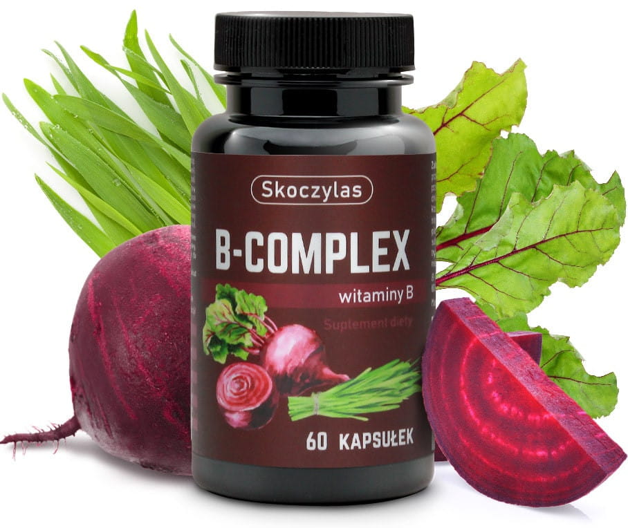 Witaminy B Complex 60 kapsułek Skoczylas