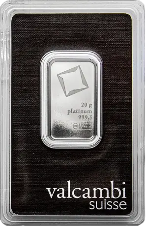 20 g Sztabka platyny - wysyłka 24 h!