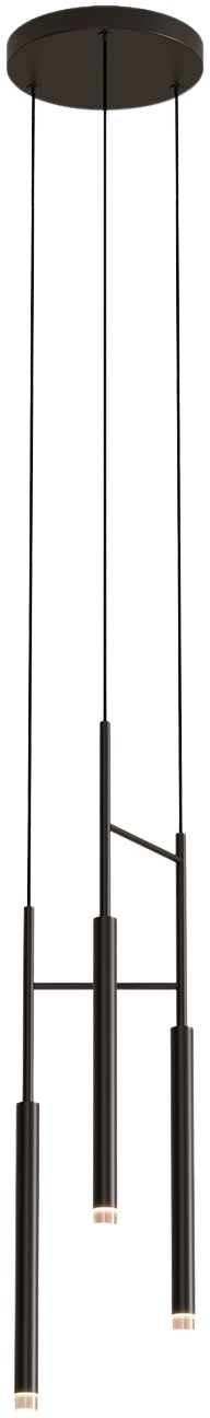 Leds C4 Candle lampa wisząca 9.4W LED czarna 00-6021-60-60 - Wysyłka w 24h