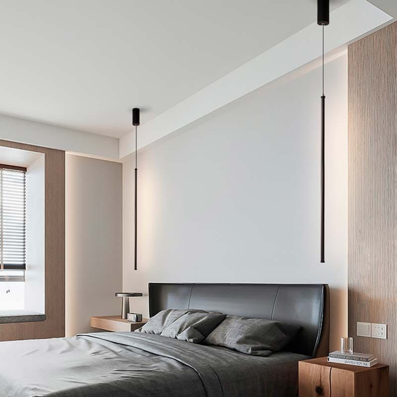 Abruzzo Linea lampa wisząca 1x10 W czarna ABR-AVOLA-10W