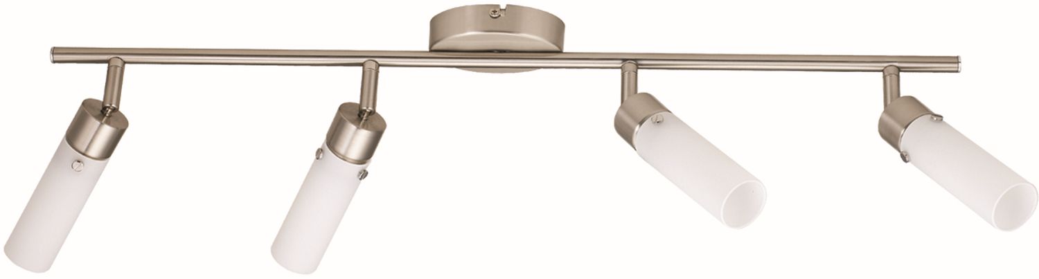 Candellux Concordia lampa podsufitowa 4x9W nikiel mat/biały 94-14262