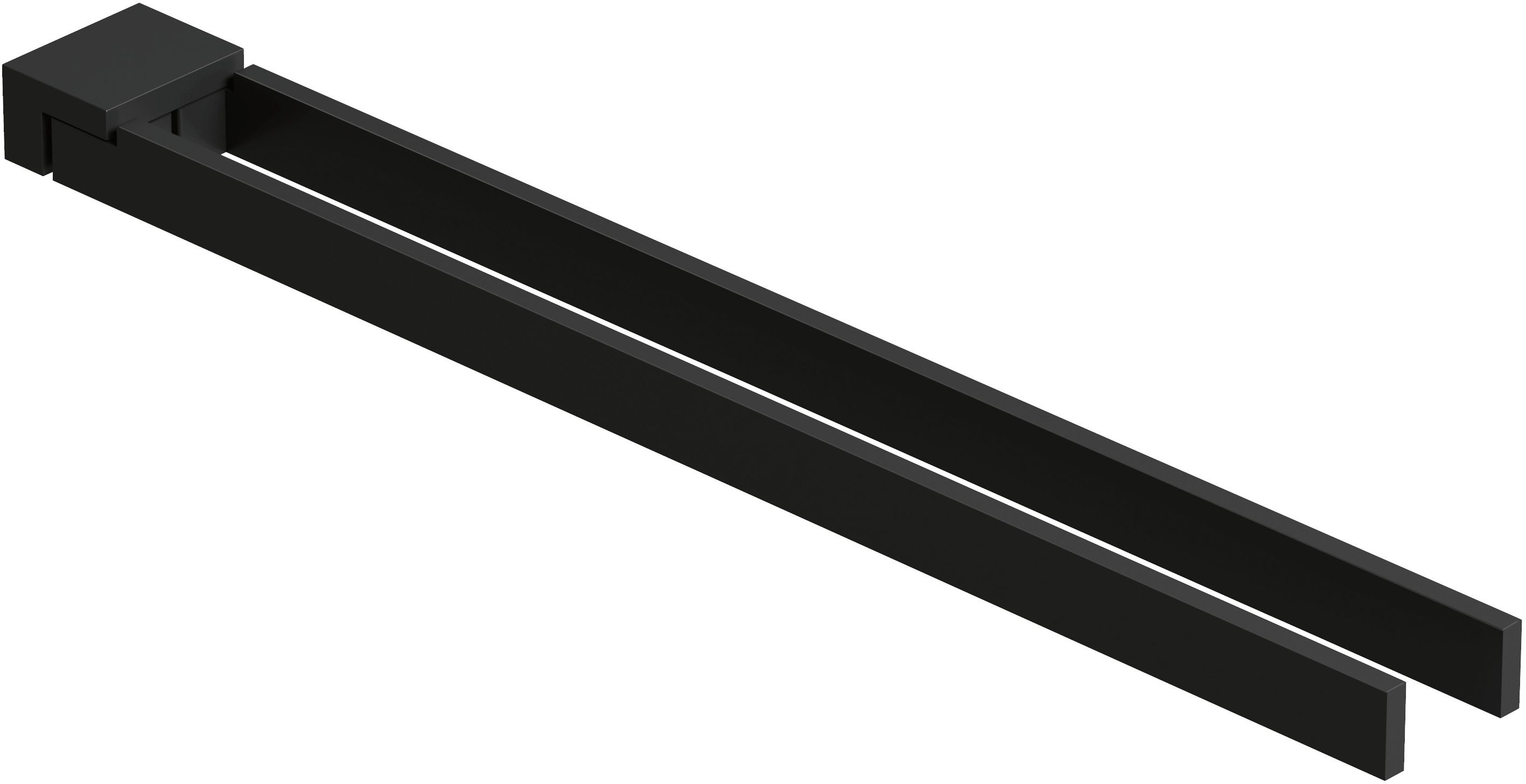 Kludi Vela C wieszak na ręcznik 43 cm czarny mat 3197739