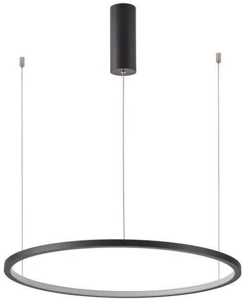 Italux Vinola lampa wisząca 1x38 W czarna PND-56135B-060RPP-GD-3KS4K-TRDIMM