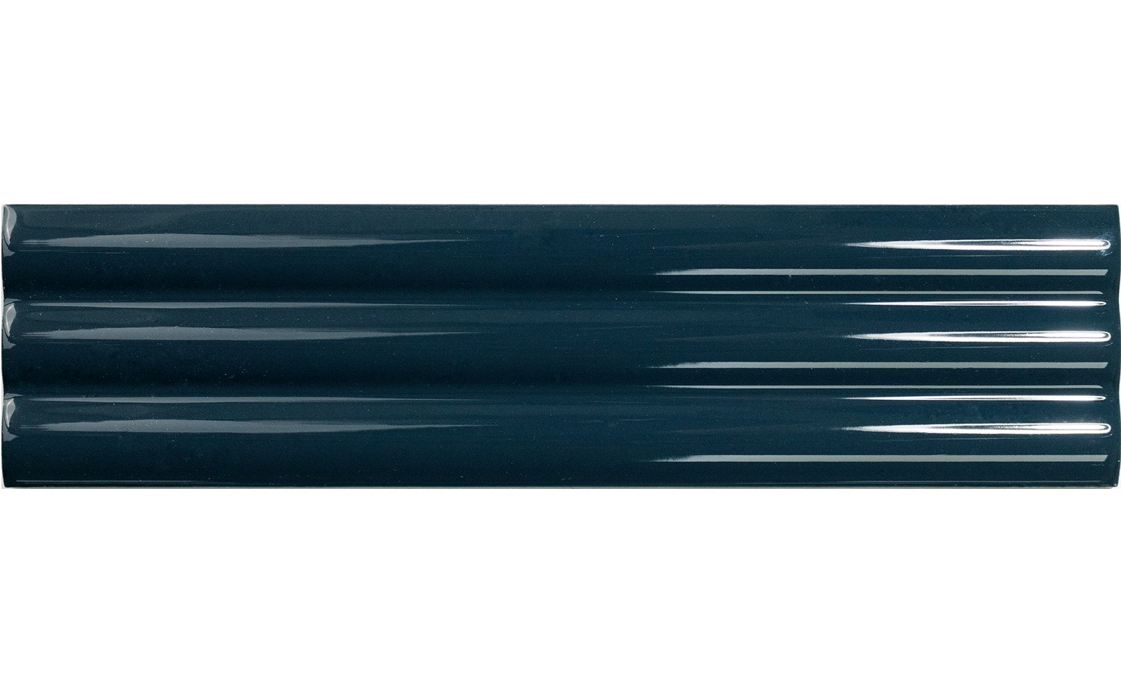 Cil Decor Match dekor ścienny 25x6,25 cm Curved Midnight Blue Gloss