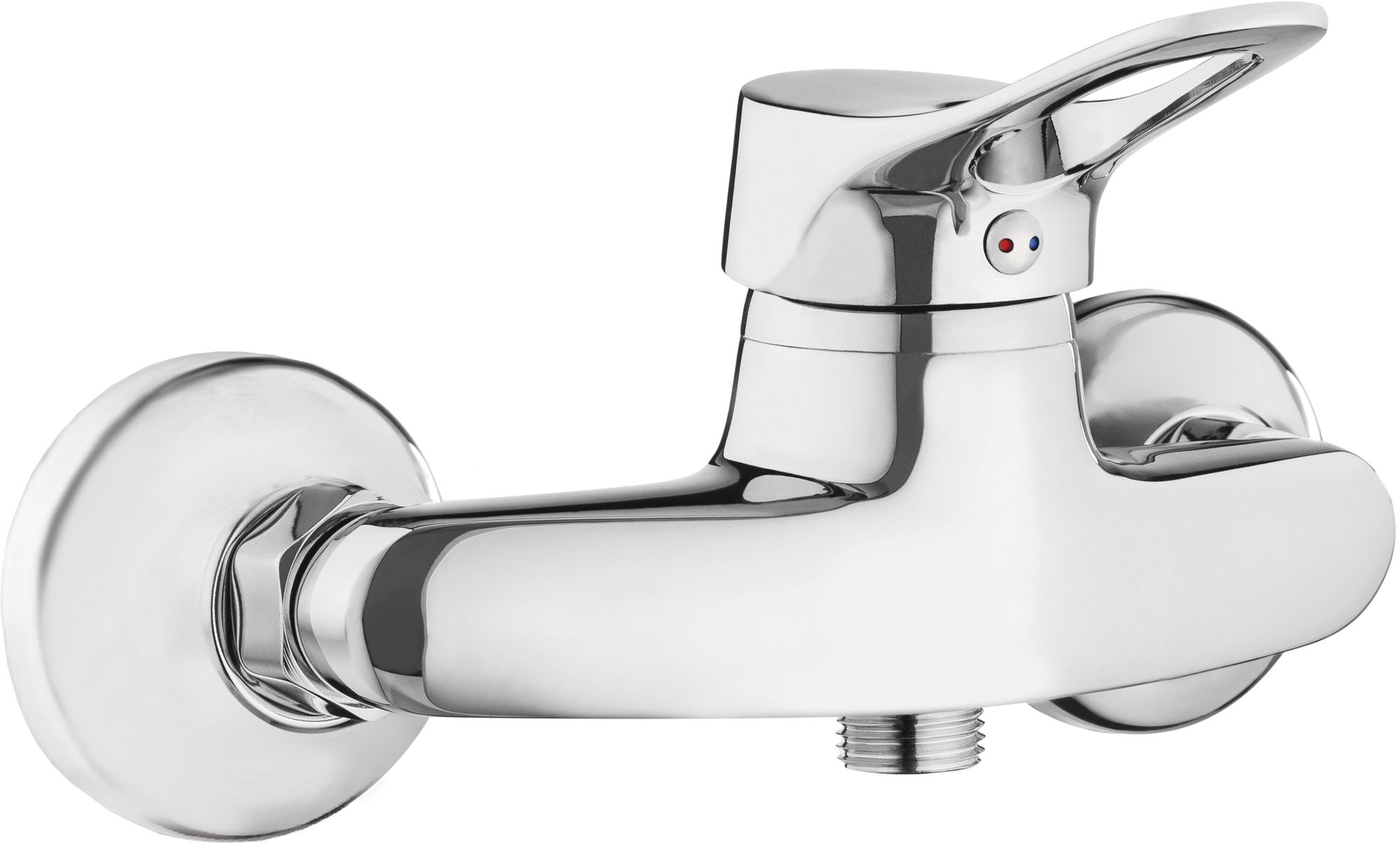 Deante Neo Vero bateria prysznicowa ścienna chrom BOW040M - Wysyłka w 24h
