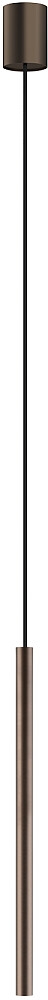 Nowodvorski Lighting Laser lampa wisząca 1x10 W brązowa 10451
