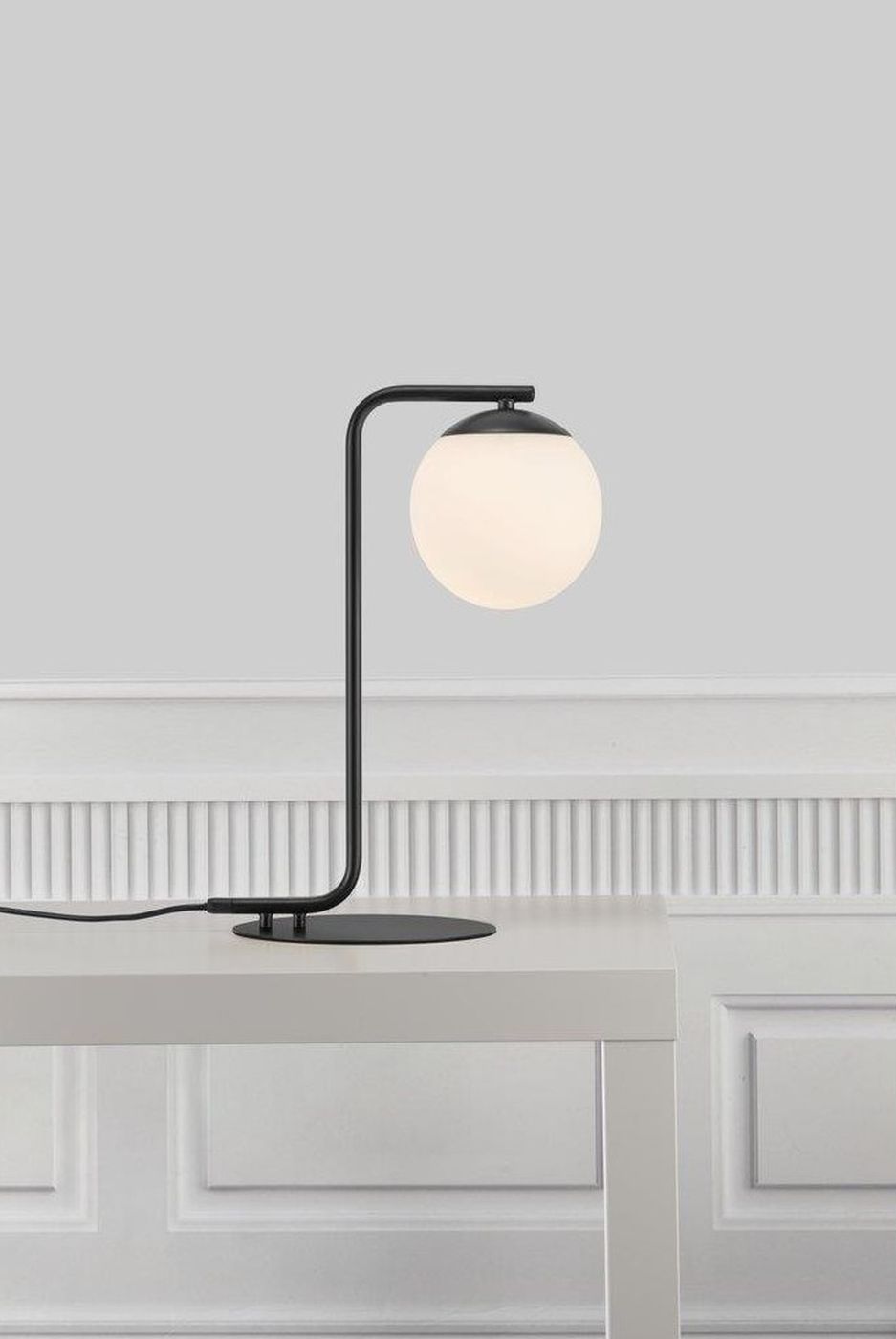 Nordlux Grant lampa stołowa 1x40W czarna 46635003