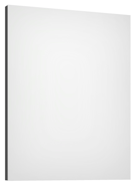 Defra Como lustro 76x60 cm prostokątne grafitowy mat 123-L-06005
