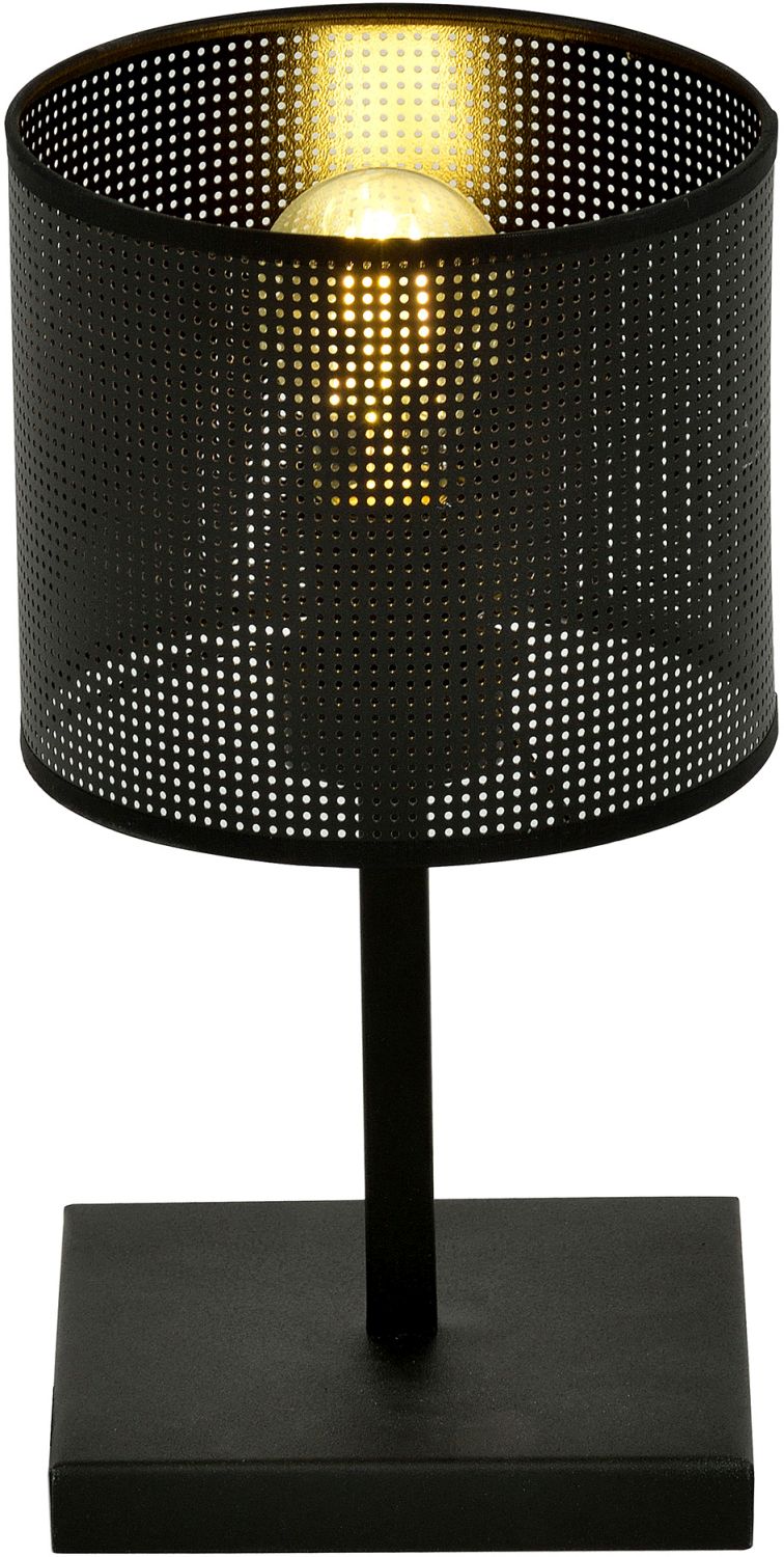 Emibig Jordan lampa stołowa 1x15 W czarna 1143/LN1