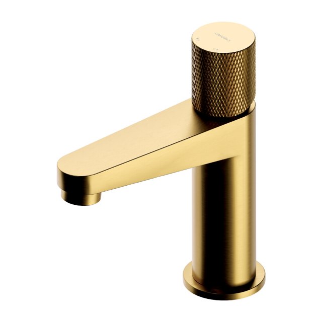 OMNIRES Bateria umywalkowa stojąca CONTOUR złota szczotkowana CT8010G