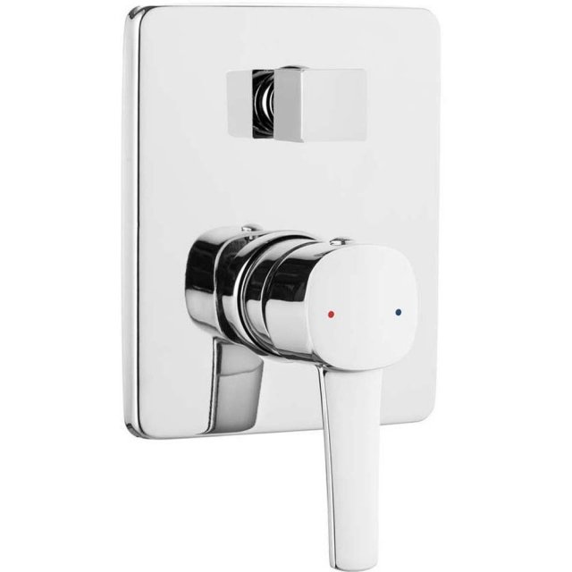INVENA Bateria prysznicowa podtynkowa 2-funkcyjna GLAMOUR chrom BP-02