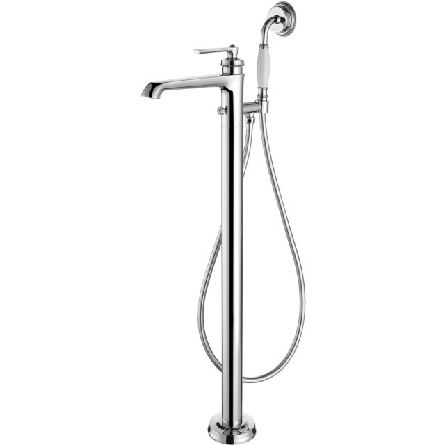 OMNIRES Bateria wannowa wolnostojąca ARMANCE chrom połysk AM5233CR
