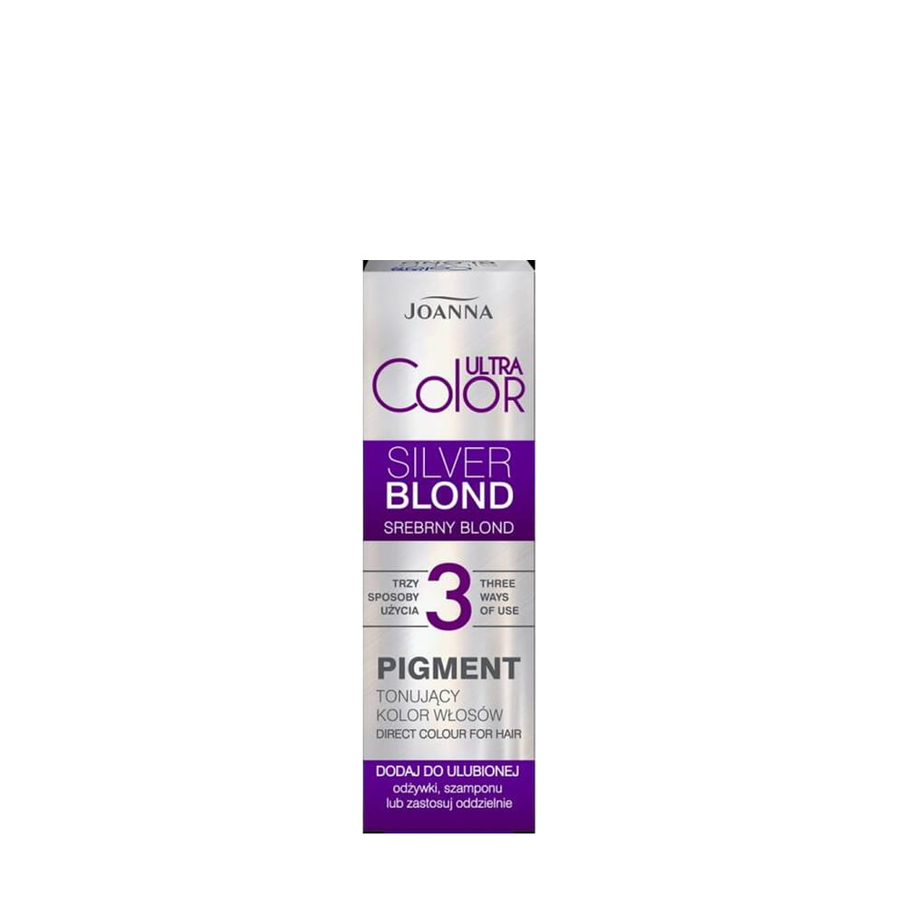 Pigment tonujący Joanna Ultra Color srebrny blond 100g
