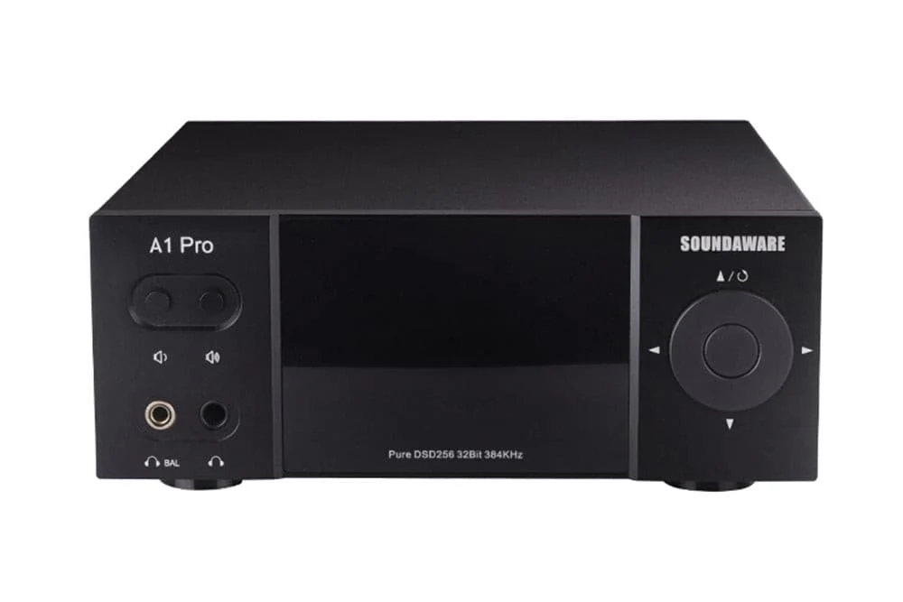 Odtwarzacz sieciowy soundaware a1 pro z wzmaczniaczem słuchawkowym