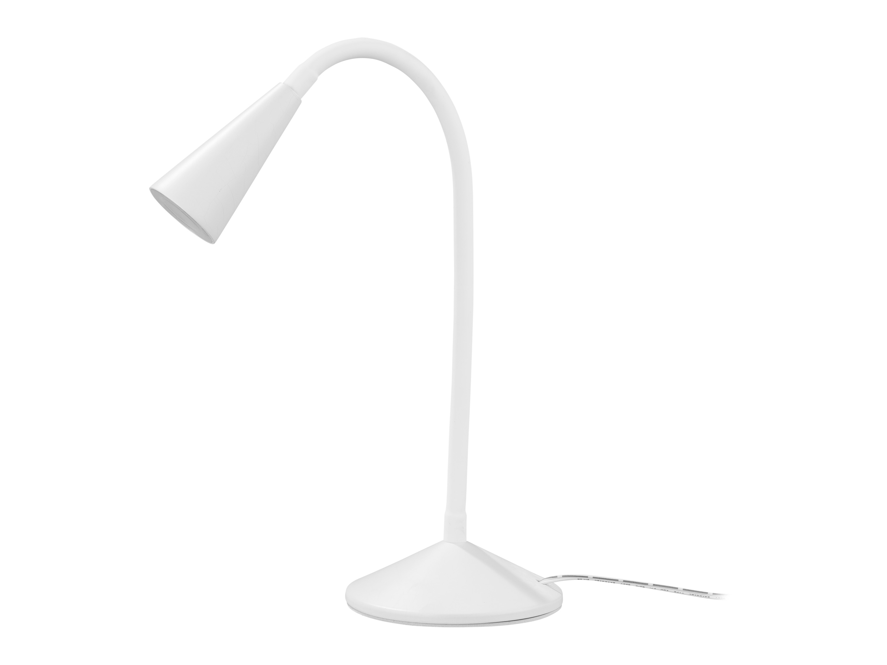 Livarno home Lampa stołowa LED z elastycznym ramieniem Biały
